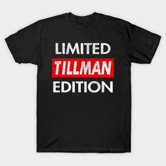 Tillman T-Shirt by GrimdraksJokes